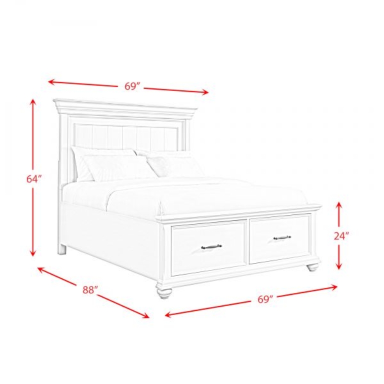 Picture of SLATER QUEEN BED