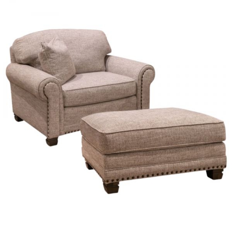 Picture of VINCENT CHAIR & OTTOMAN GROUP