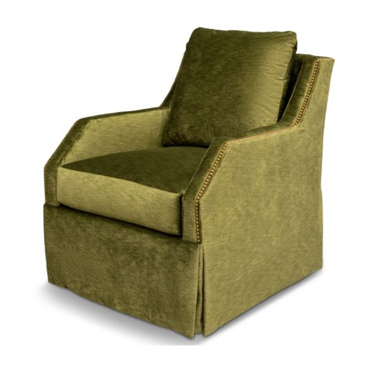 Picture of MONIQUE GREEN SWIVEL CHAIR