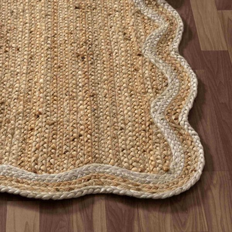 Picture of SCALLOP NATURAL RUG