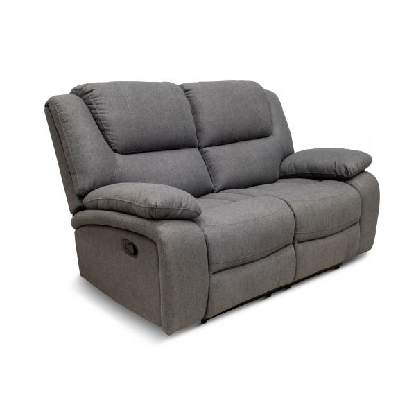 Picture of LONDON CHARCOAL DUAL LOVESEAT