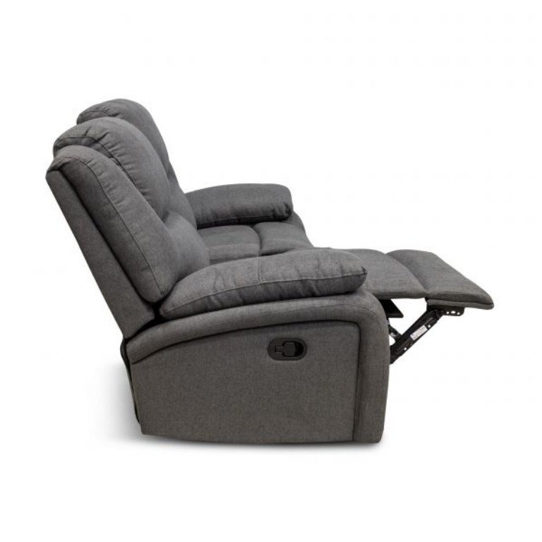 Picture of LONDON CHARCOAL DUAL LOVESEAT