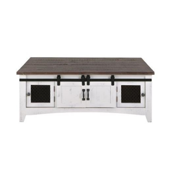 Picture of PUEBLO WHITE COCKTAIL TABLE