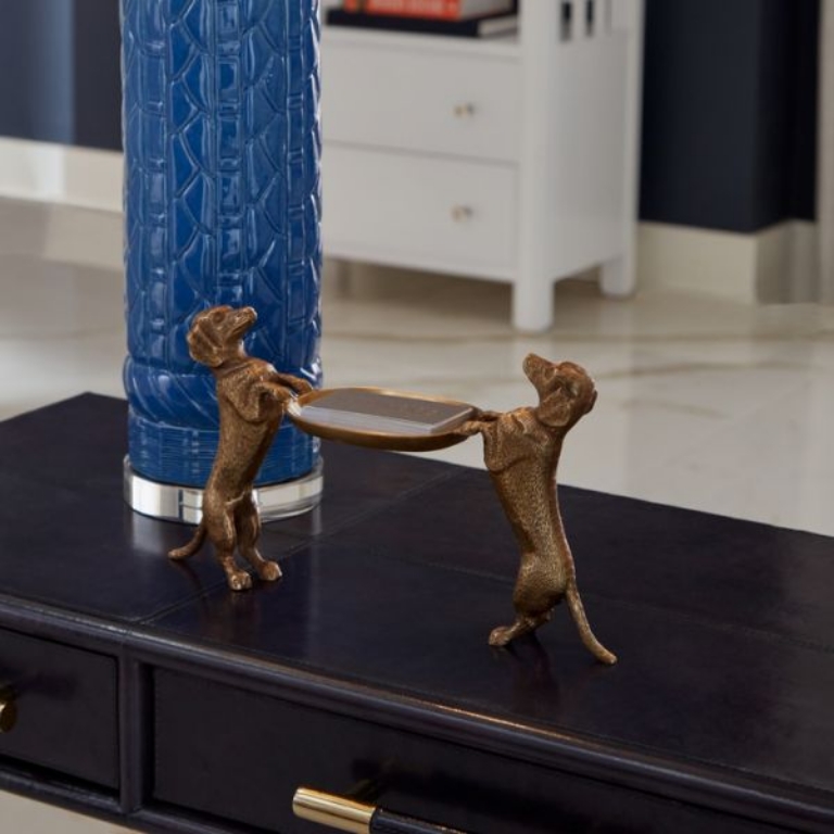 Picture of BRASS DACHSHUND TRAY