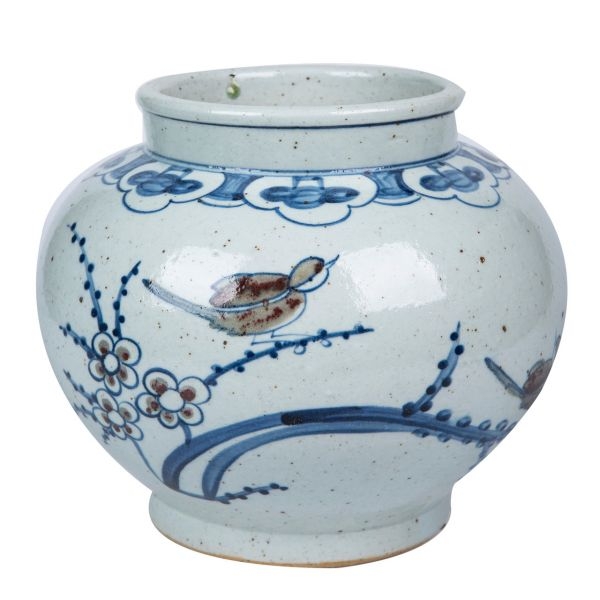Picture of BLUE & WHITE SMALL JAR