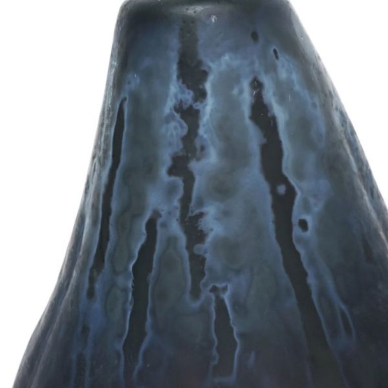 Picture of GLASS DARK BLUE PEAR ST/2