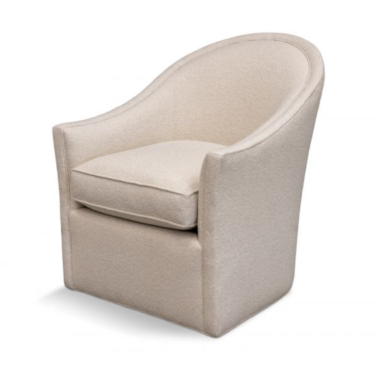 Picture of ALISON CREAM SWIVEL CHAIR