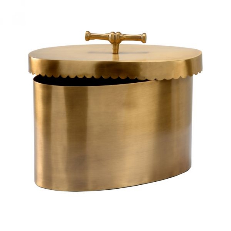 Picture of BUTTERCUP LARGE BRASS BOX