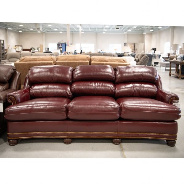 Picture of AUSTIN OXBLOOD SOFA