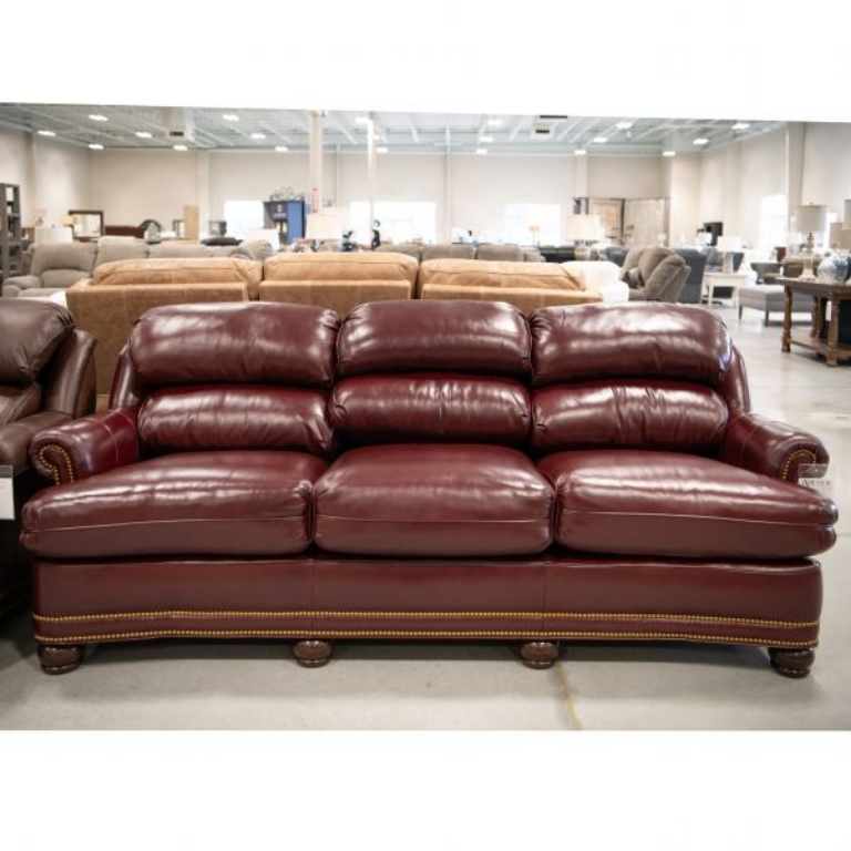 Picture of AUSTIN OXBLOOD SOFA