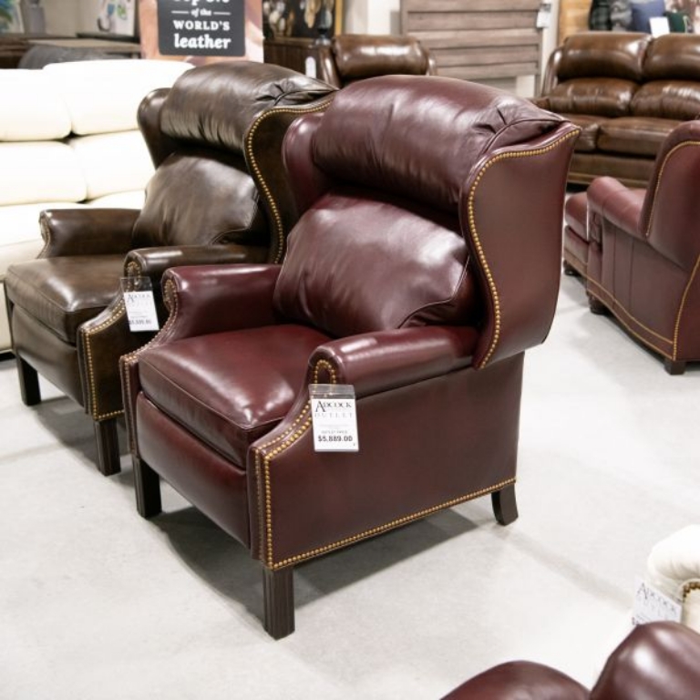 Picture of BROWNING WINE BUSTLE BACK RECLINER