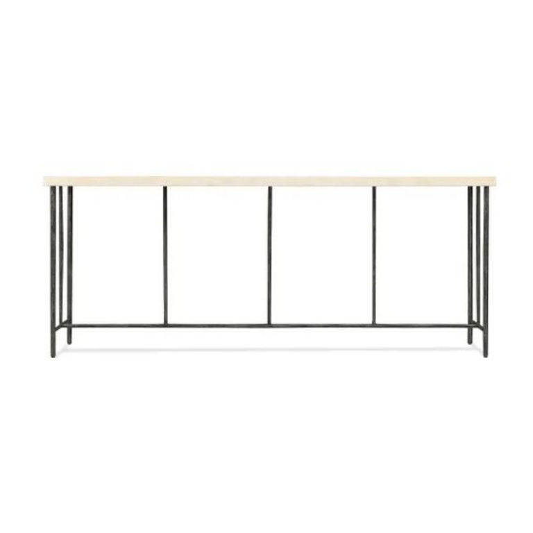 Picture of DRIFTWOOD METAL CONSOLE TABLE