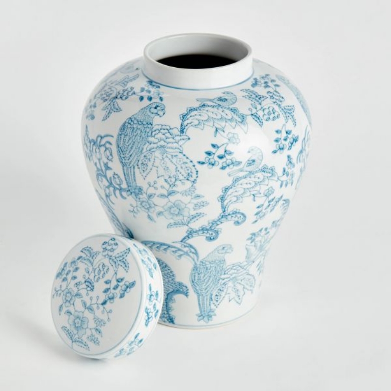 Picture of MONARCH PARROT GINGER JAR