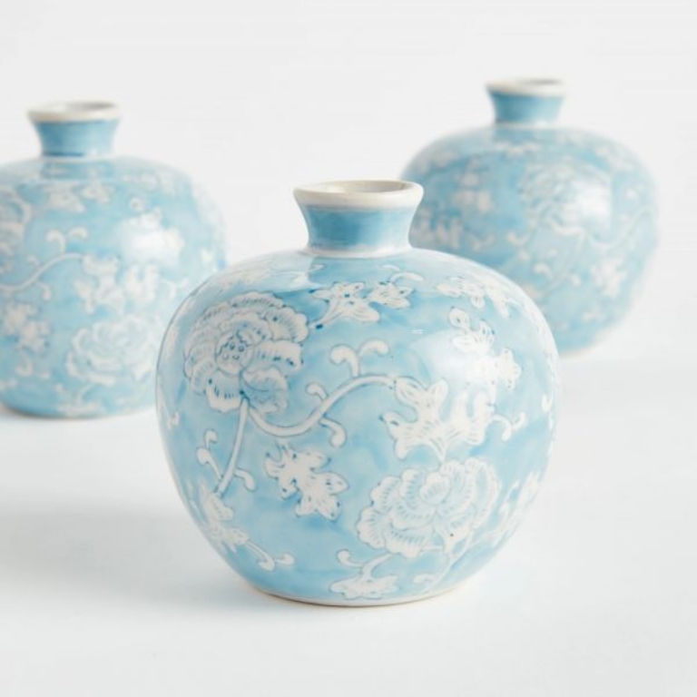 Picture of MONARCH LOTUS BUD VASES ST/3