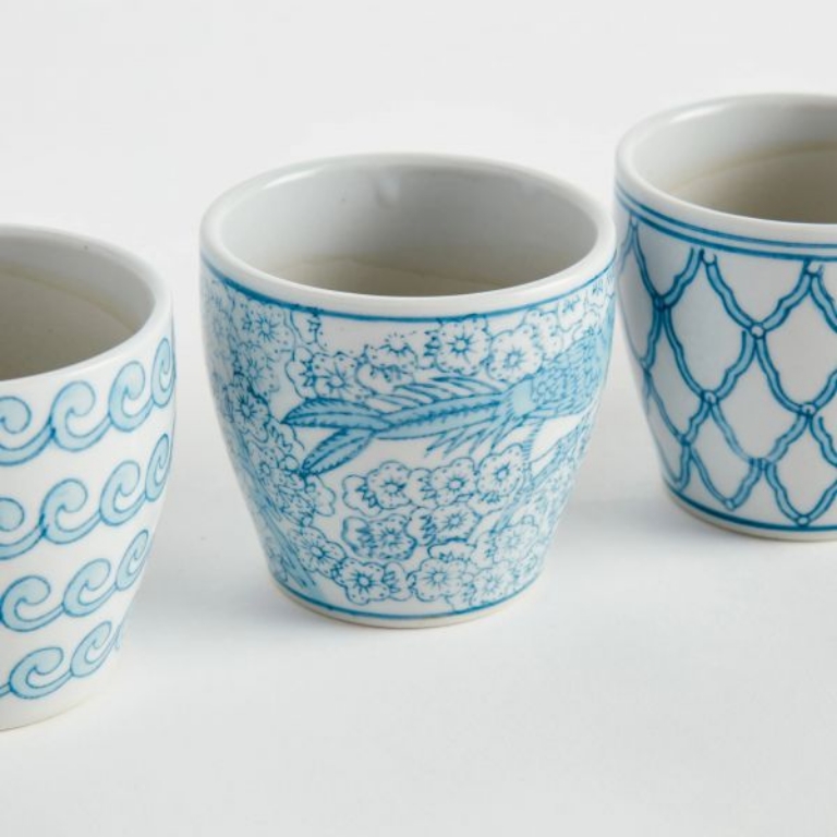 Picture of MONARCH MINI FLOWER POTS ST/6