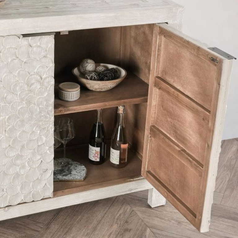 Picture of ASTRID VINTAGE CREAM CABINET