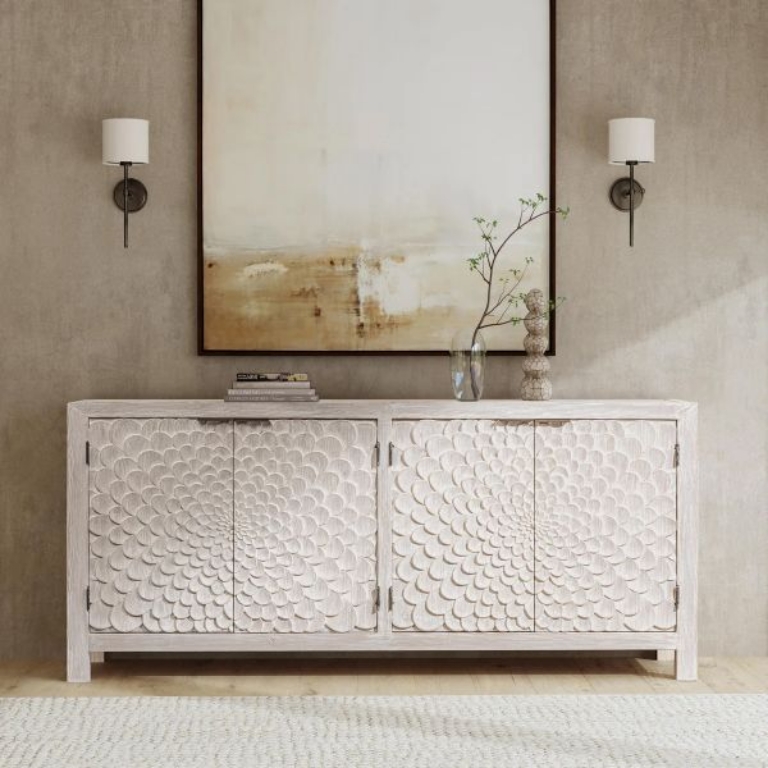 Picture of ASTRID VINTAGE CREAM CABINET