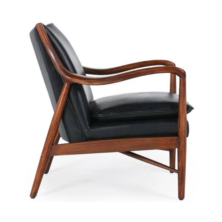Picture of KIANNAH JET BLACK CLUB CHAIR