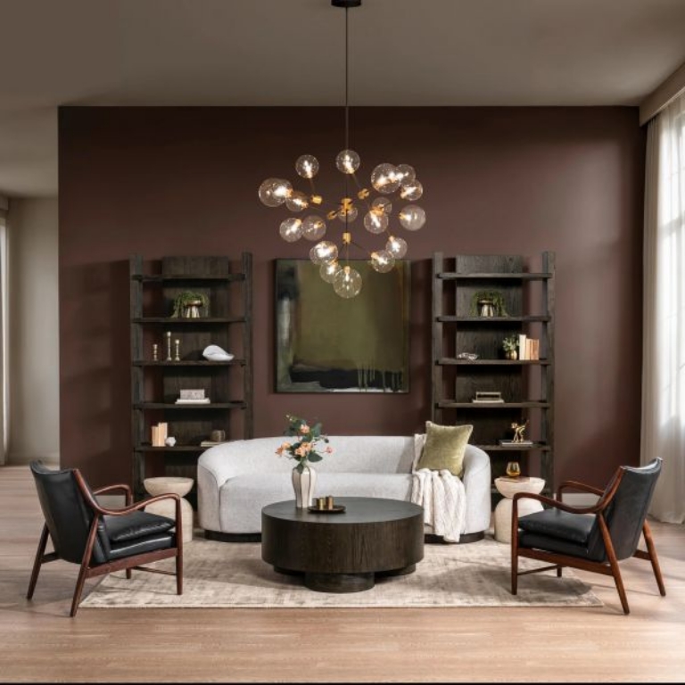 Picture of KIANNAH JET BLACK CLUB CHAIR