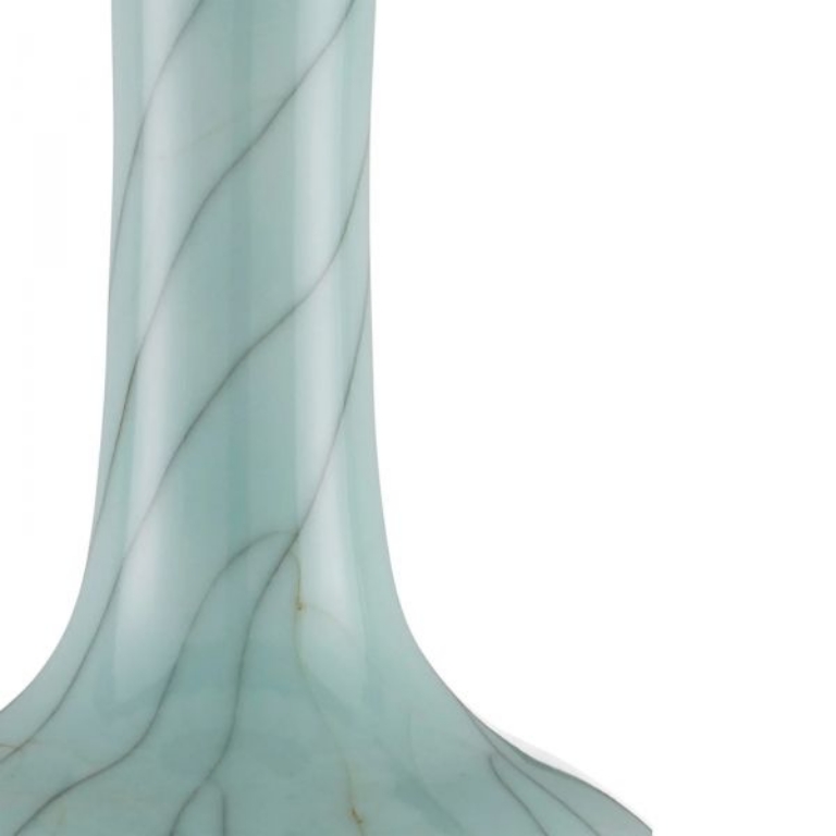 Picture of CELADON CRACKLE TABLE LAMP