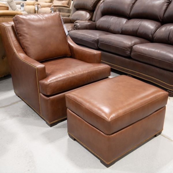 Picture of MOSELLE CHAIR & OTTOMAN