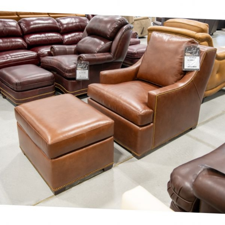 Picture of MOSELLE CHAIR & OTTOMAN