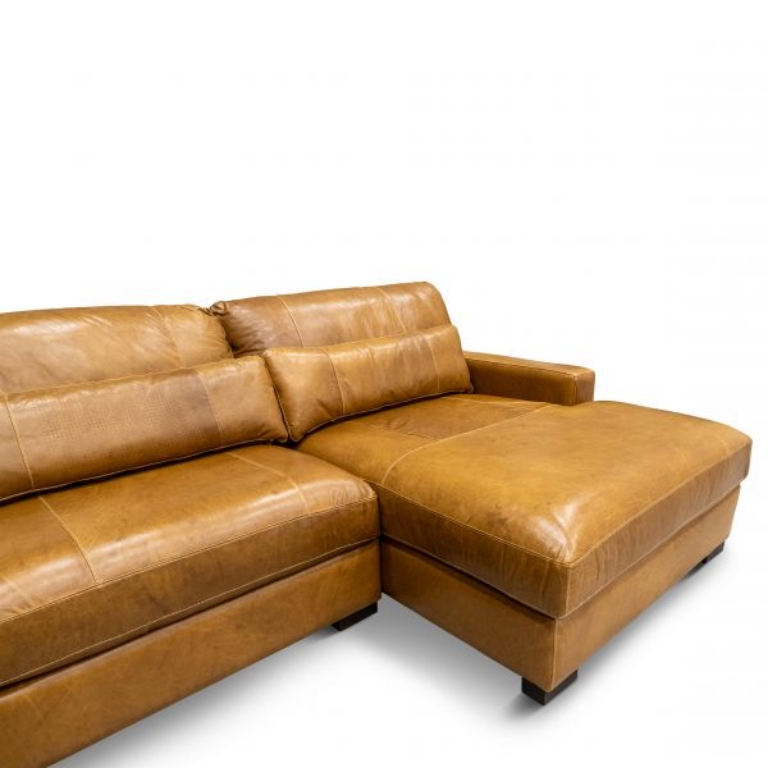 Picture of DALLAS SADDLE SOFA CHAISE