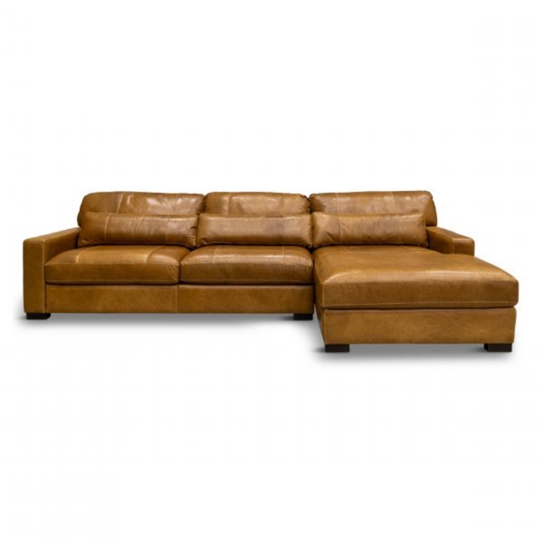 Picture of DALLAS SADDLE SOFA CHAISE