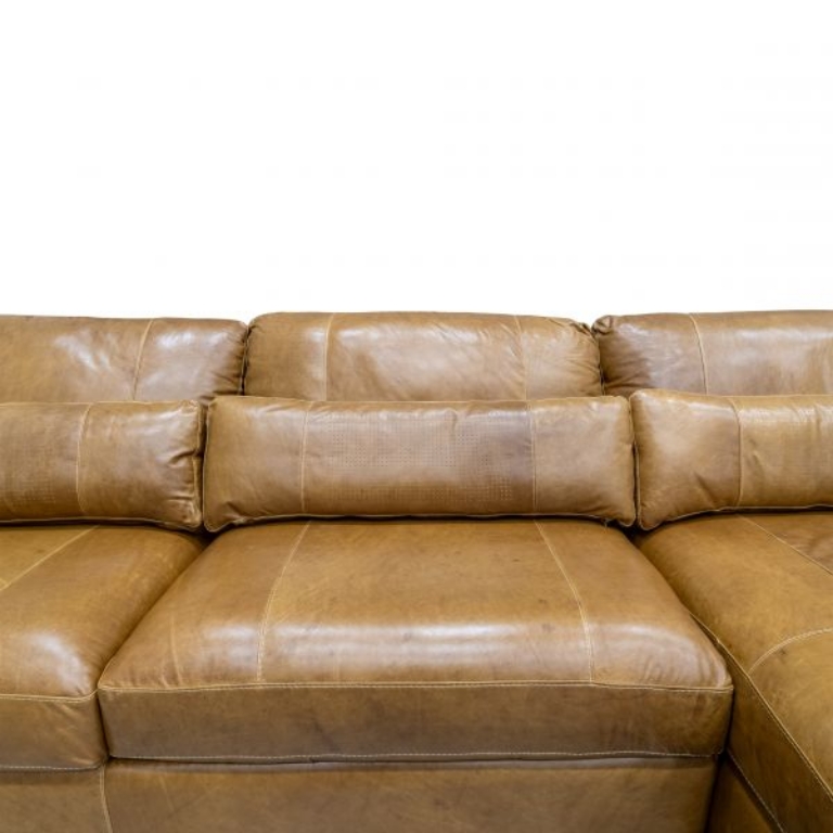 Picture of DALLAS SADDLE SOFA CHAISE