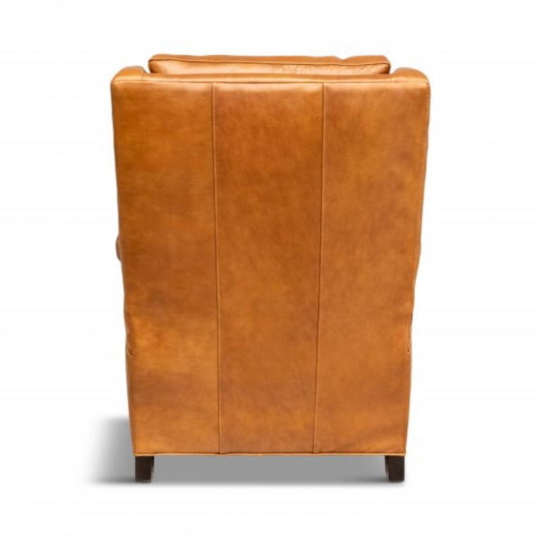 Picture of GHENT TAN HIGH BACK RECLINER