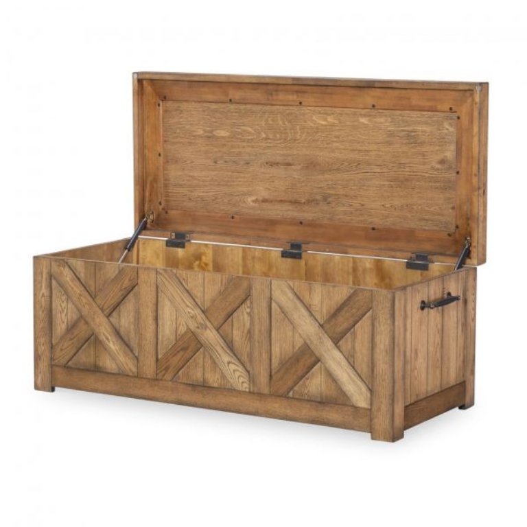 Picture of VINTAGE MARKET CAPTAIN'S TRUNK
