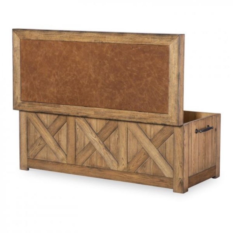 Picture of VINTAGE MARKET CAPTAIN'S TRUNK