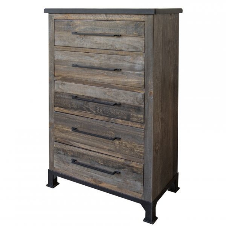 Picture of ANTIQUE GRAY KING BEDROOM GROUP