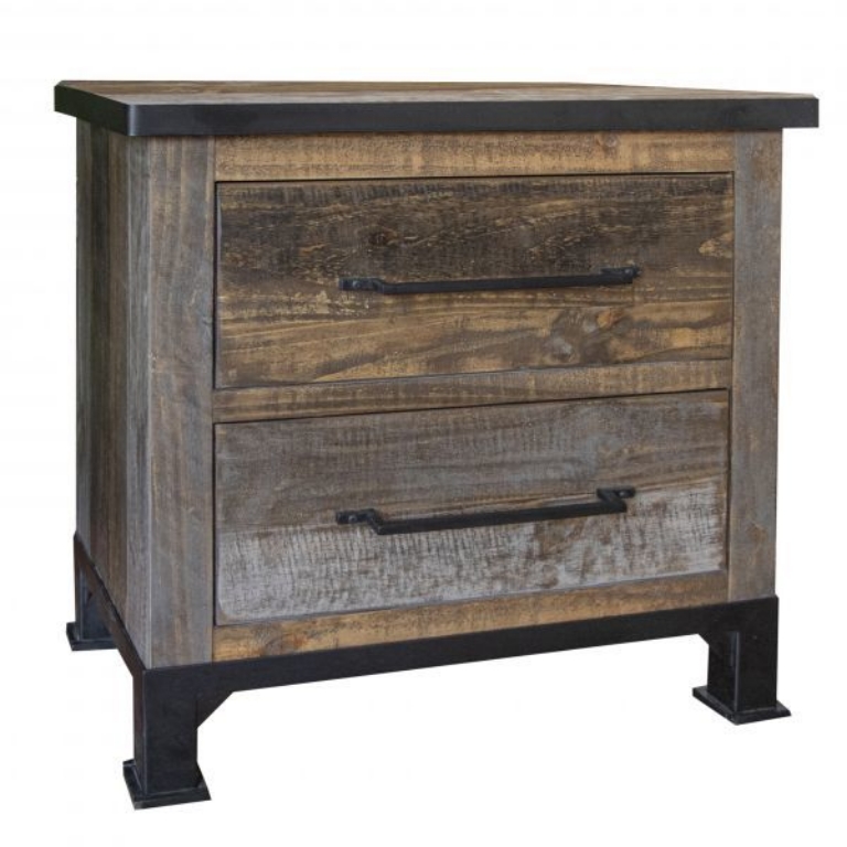 Picture of ANTIQUE GRAY KING BEDROOM GROUP