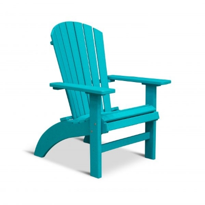 Picture of TURQUOISE DELUXE FANBACK CHAIR