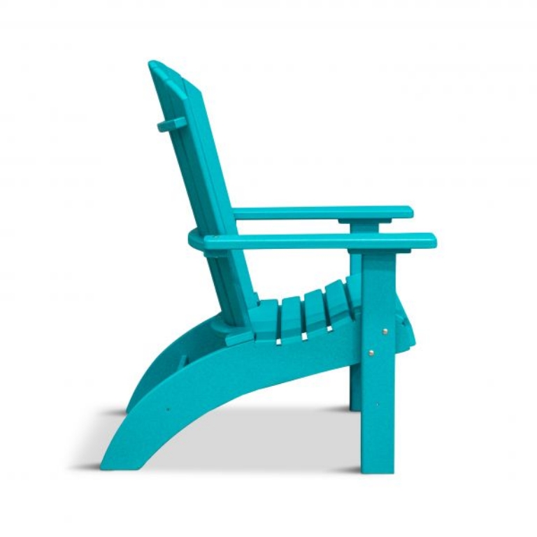 Picture of TURQUOISE DELUXE FANBACK CHAIR