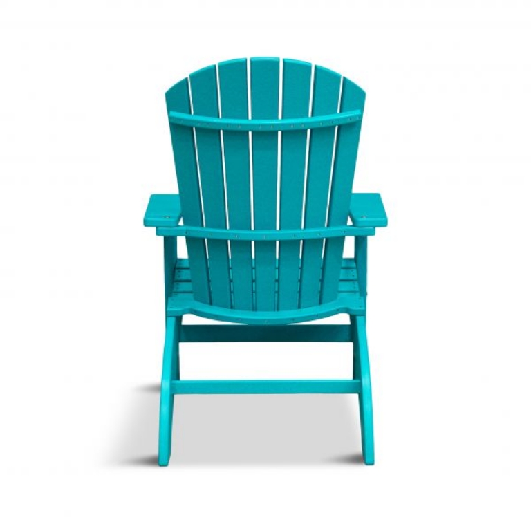 Picture of TURQUOISE DELUXE FANBACK CHAIR