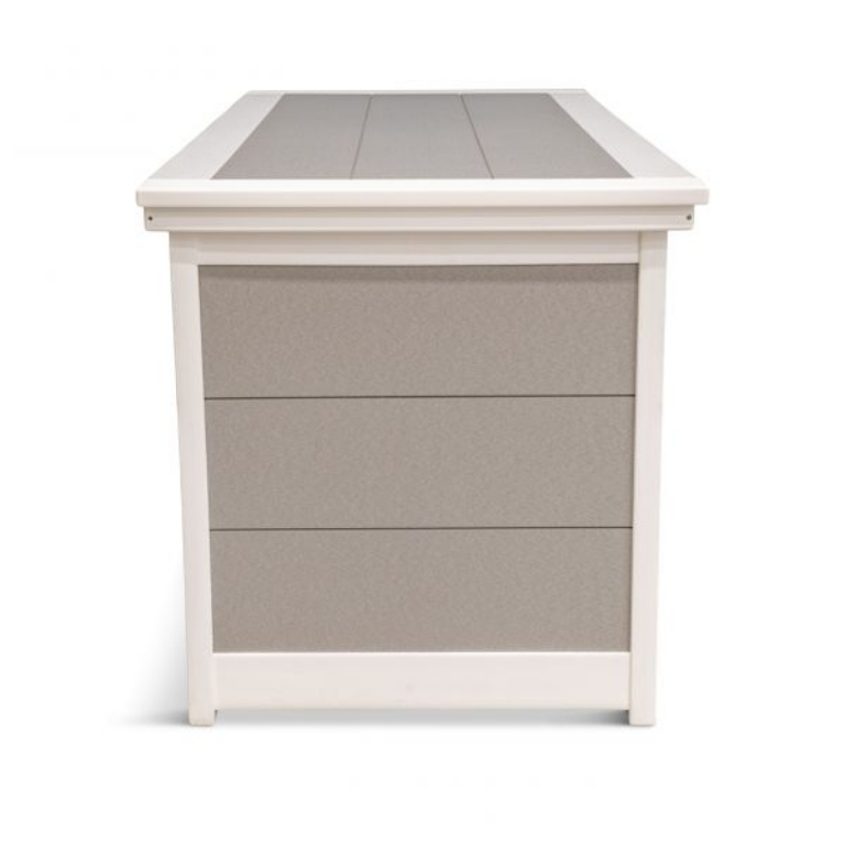 Picture of GRAY CUSHION STORAGE BOX