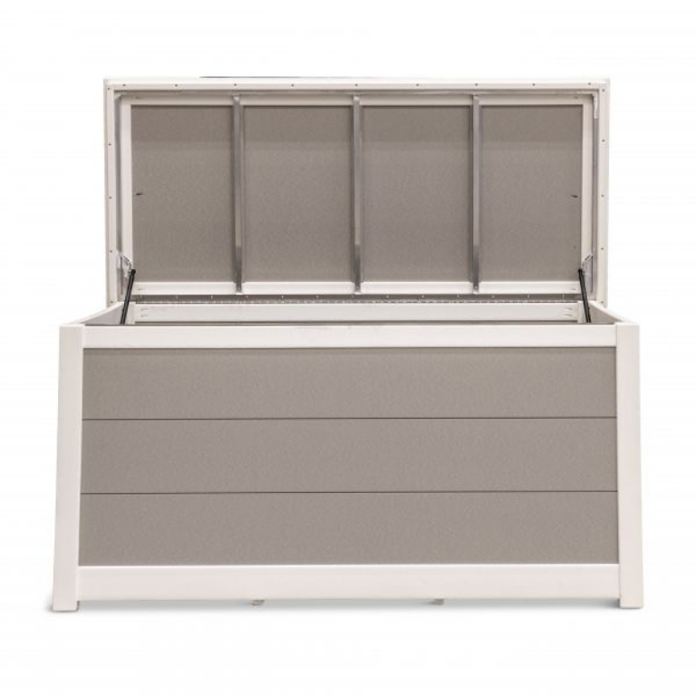 Picture of GRAY CUSHION STORAGE BOX