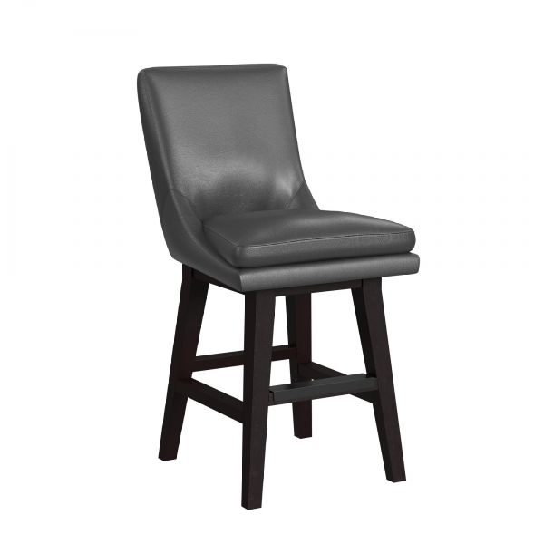 Picture of VILLANOVA PEWTER COUNTER STOOL