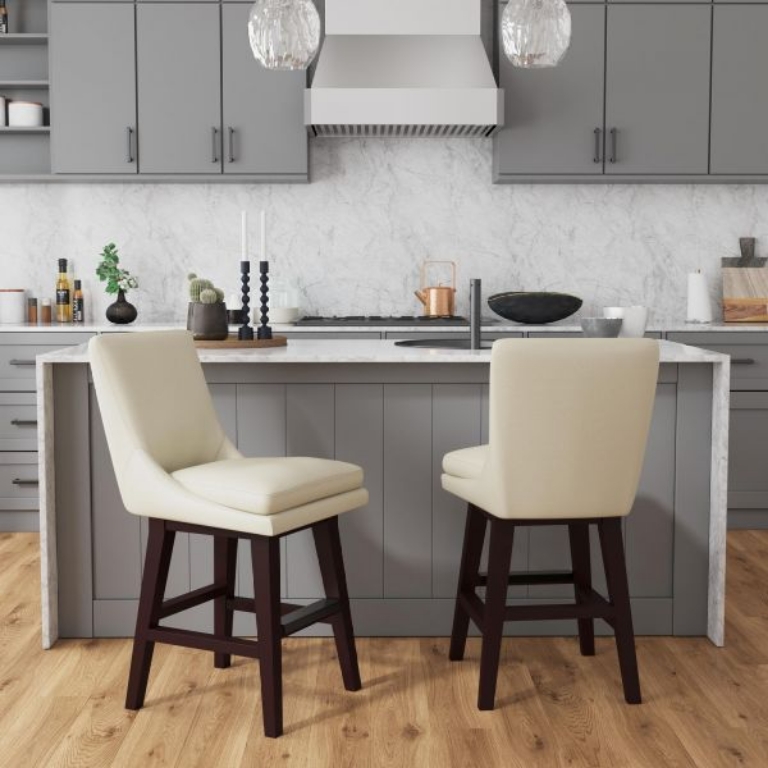 Picture of VILLANOVA BEIGE COUNTER STOOL