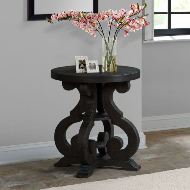 Picture of STONE ROUND SIDE TABLE