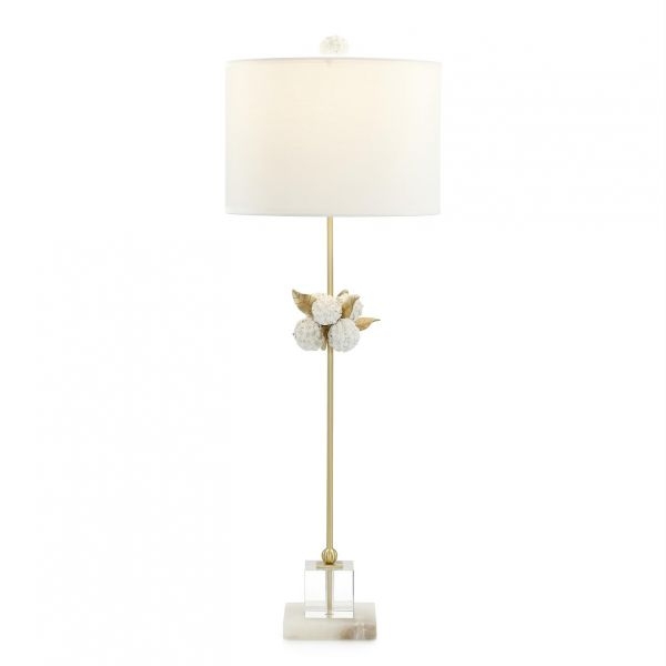 Picture of SCULPTED BLOOM BUFFET LAMP