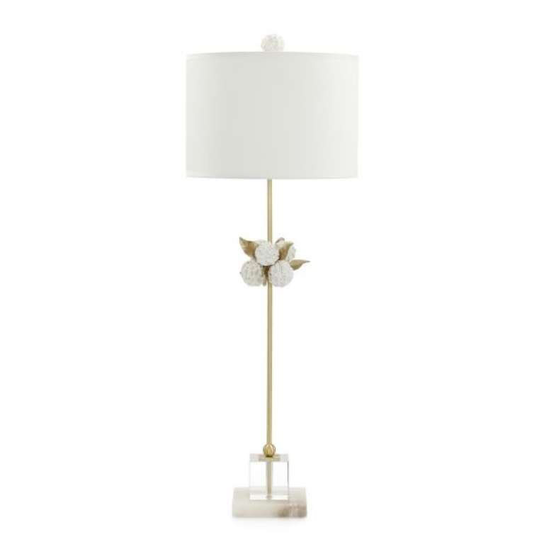 Picture of SCULPTED BLOOM BUFFET LAMP