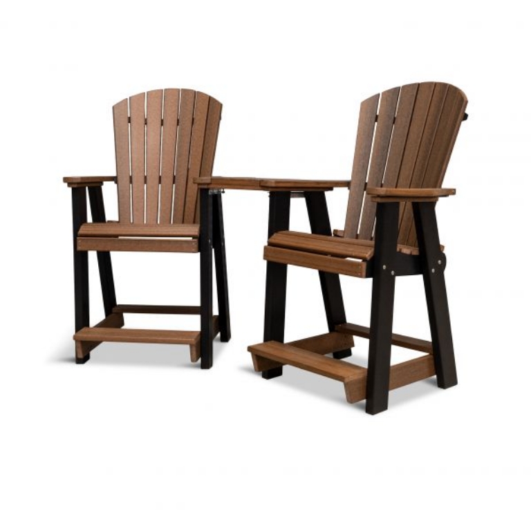 Picture of NUTMEG FANBACK COUNTER SETTEE