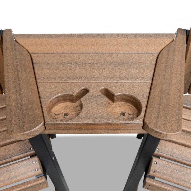 Picture of NUTMEG FANBACK COUNTER SETTEE