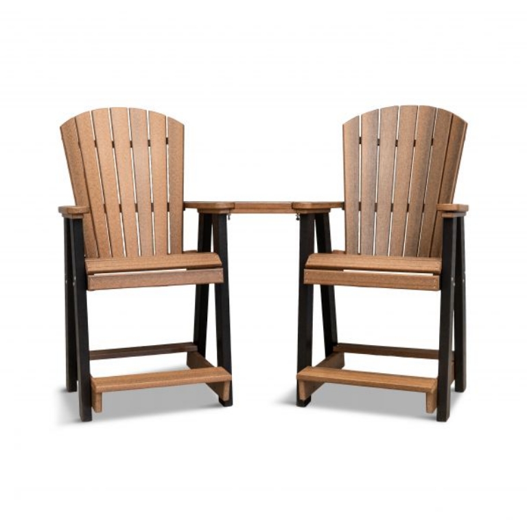 Picture of NUTMEG FANBACK COUNTER SETTEE