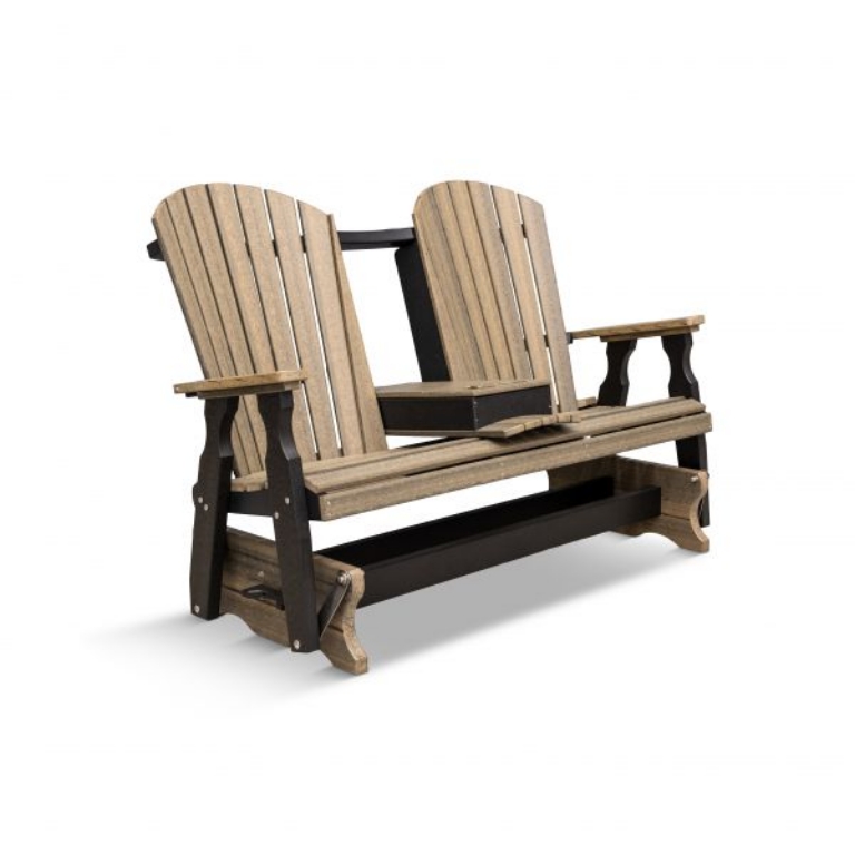 Picture of BARNWOOD FANBACK CONSOLE GLIDER