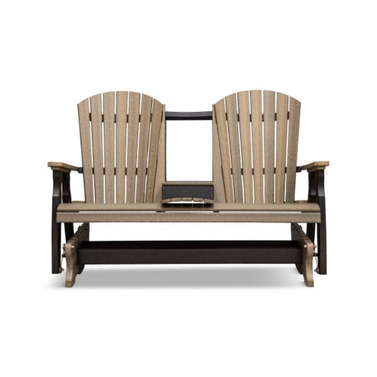 Picture of BARNWOOD FANBACK CONSOLE GLIDER