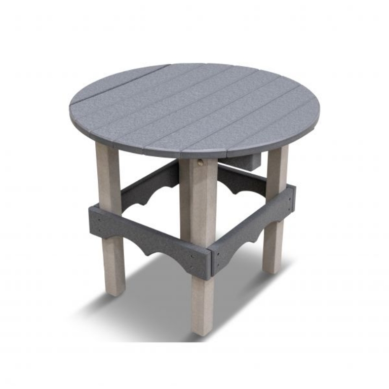 Picture of DARK GRAY ROUND SIDE TABLE